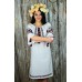 Embroidered dress "Roses"